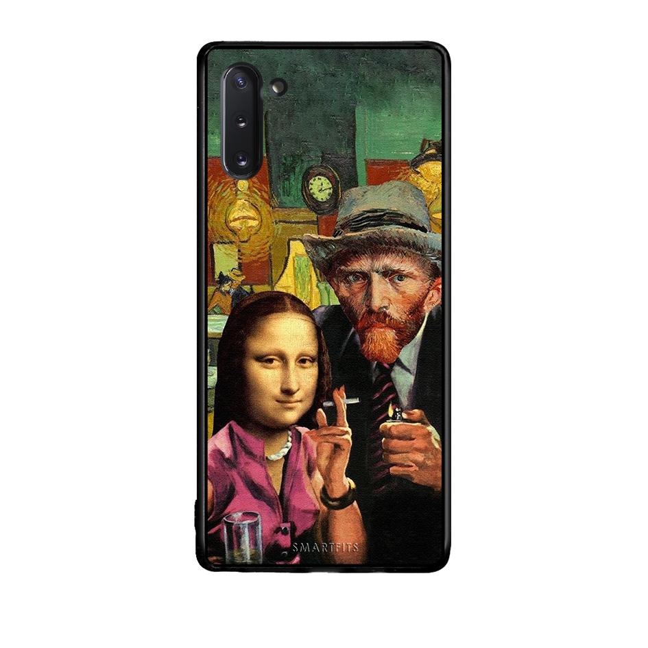 Samsung Note 10 Funny Art θήκη από τη Smartfits με σχέδιο στο πίσω μέρος και μαύρο περίβλημα | Smartphone case with colorful back and black bezels by Smartfits
