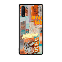 Thumbnail for Samsung Note 10 Groovy Babe Θήκη Αγίου Βαλεντίνου από τη Smartfits με σχέδιο στο πίσω μέρος και μαύρο περίβλημα | Smartphone case with colorful back and black bezels by Smartfits