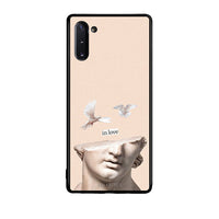 Thumbnail for Samsung Note 10 In Love θήκη από τη Smartfits με σχέδιο στο πίσω μέρος και μαύρο περίβλημα | Smartphone case with colorful back and black bezels by Smartfits