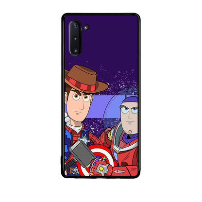 Samsung Note 10 Infinity Story θήκη από τη Smartfits με σχέδιο στο πίσω μέρος και μαύρο περίβλημα | Smartphone case with colorful back and black bezels by Smartfits