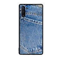 Thumbnail for Samsung Note 10 Jeans Pocket θήκη από τη Smartfits με σχέδιο στο πίσω μέρος και μαύρο περίβλημα | Smartphone case with colorful back and black bezels by Smartfits