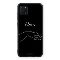 Thumbnail for Samsung Note 10 Lite Aeshetic Love 1 Θήκη Αγίου Βαλεντίνου από τη Smartfits με σχέδιο στο πίσω μέρος και μαύρο περίβλημα | Smartphone case with colorful back and black bezels by Smartfits