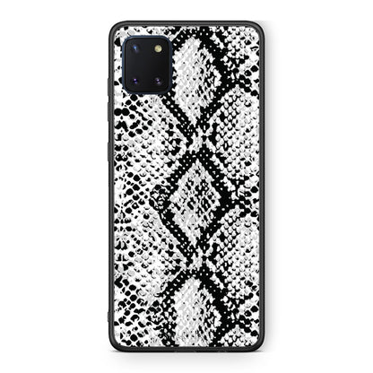 24 - Samsung Note 10 Lite White Snake Animal case, cover, bumper