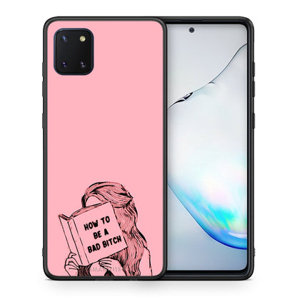 Θήκη Samsung Note 10 Lite Bad Bitch από τη Smartfits με σχέδιο στο πίσω μέρος και μαύρο περίβλημα | Samsung Note 10 Lite Bad Bitch case with colorful back and black bezels