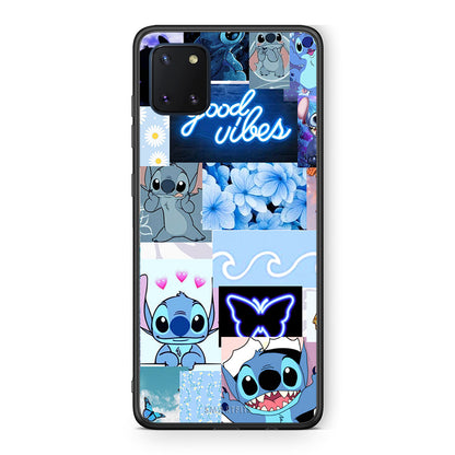 Samsung Note 10 Lite Collage Good Vibes Θήκη Αγίου Βαλεντίνου από τη Smartfits με σχέδιο στο πίσω μέρος και μαύρο περίβλημα | Smartphone case with colorful back and black bezels by Smartfits