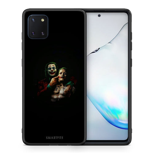 Θήκη Samsung Note 10 Lite Clown Hero από τη Smartfits με σχέδιο στο πίσω μέρος και μαύρο περίβλημα | Samsung Note 10 Lite Clown Hero case with colorful back and black bezels
