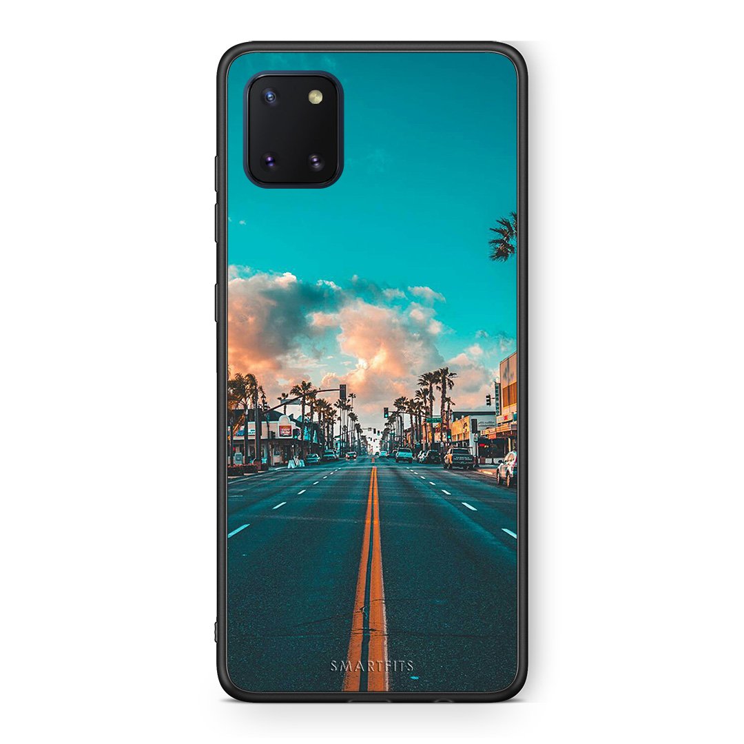 4 - Samsung Note 10 Lite City Landscape case, cover, bumper