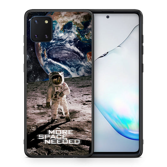 Θήκη Samsung Note 10 Lite More Space από τη Smartfits με σχέδιο στο πίσω μέρος και μαύρο περίβλημα | Samsung Note 10 Lite More Space case with colorful back and black bezels