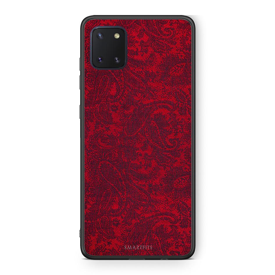 Samsung Note 10 Lite Paisley Cashmere θήκη από τη Smartfits με σχέδιο στο πίσω μέρος και μαύρο περίβλημα | Smartphone case with colorful back and black bezels by Smartfits