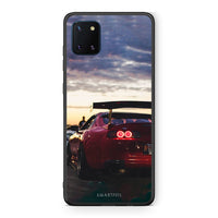 Thumbnail for Samsung Note 10 Lite Racing Supra θήκη από τη Smartfits με σχέδιο στο πίσω μέρος και μαύρο περίβλημα | Smartphone case with colorful back and black bezels by Smartfits