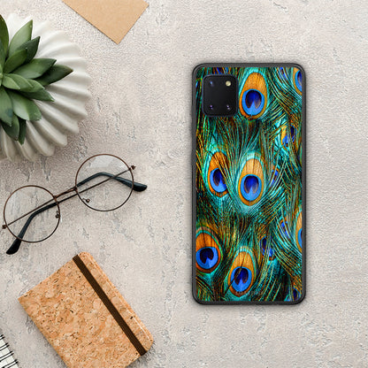 Real Peacock Feathers - Samsung Galaxy Note 10 Lite θήκη