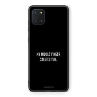 Thumbnail for Samsung Note 10 Lite Salute θήκη από τη Smartfits με σχέδιο στο πίσω μέρος και μαύρο περίβλημα | Smartphone case with colorful back and black bezels by Smartfits