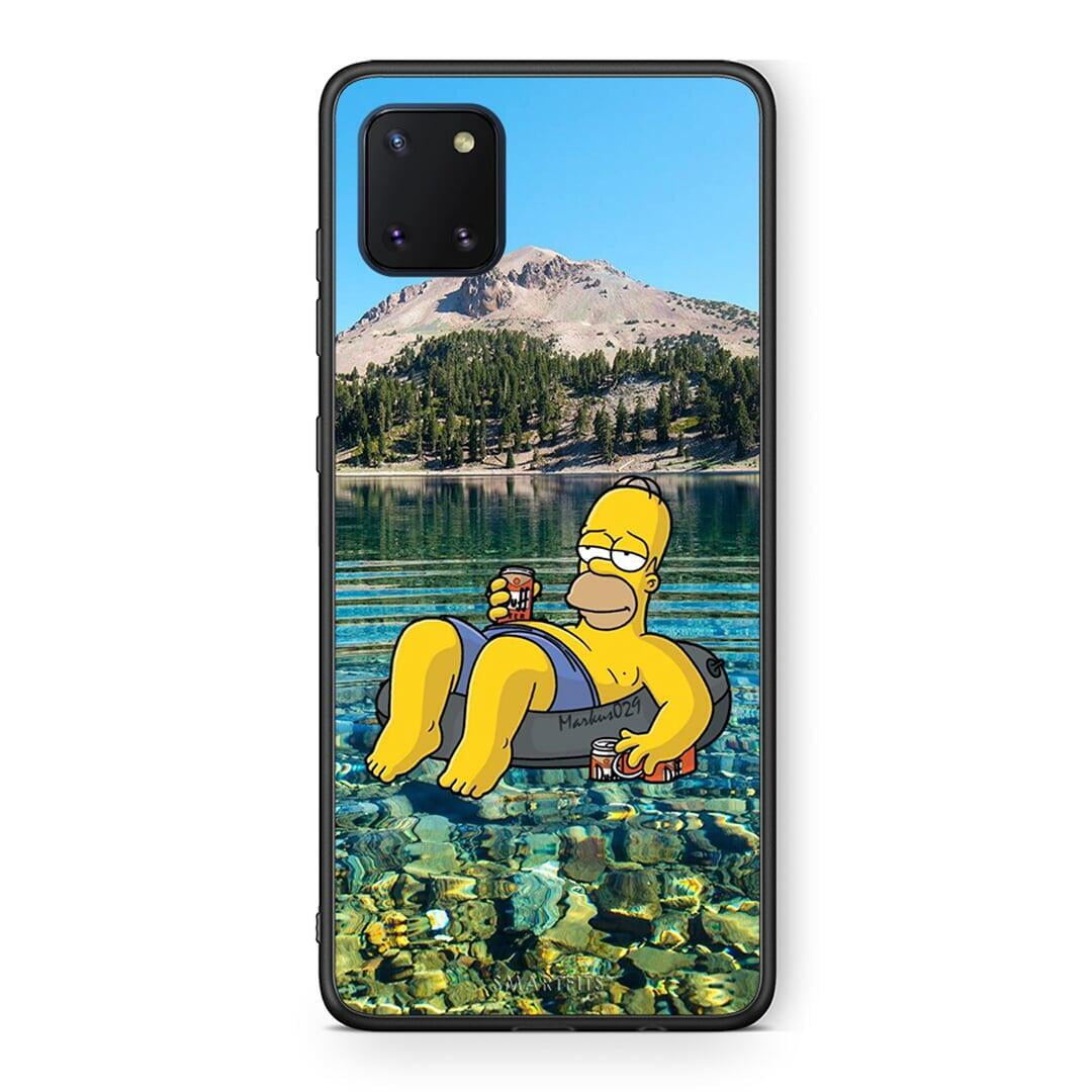 Samsung Note 10 Lite Summer Happiness Θήκη από τη Smartfits με σχέδιο στο πίσω μέρος και μαύρο περίβλημα | Smartphone case with colorful back and black bezels by Smartfits