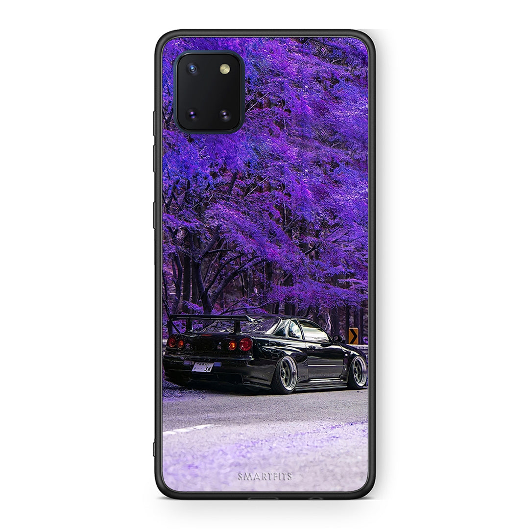 Samsung Note 10 Lite Super Car Θήκη Αγίου Βαλεντίνου από τη Smartfits με σχέδιο στο πίσω μέρος και μαύρο περίβλημα | Smartphone case with colorful back and black bezels by Smartfits