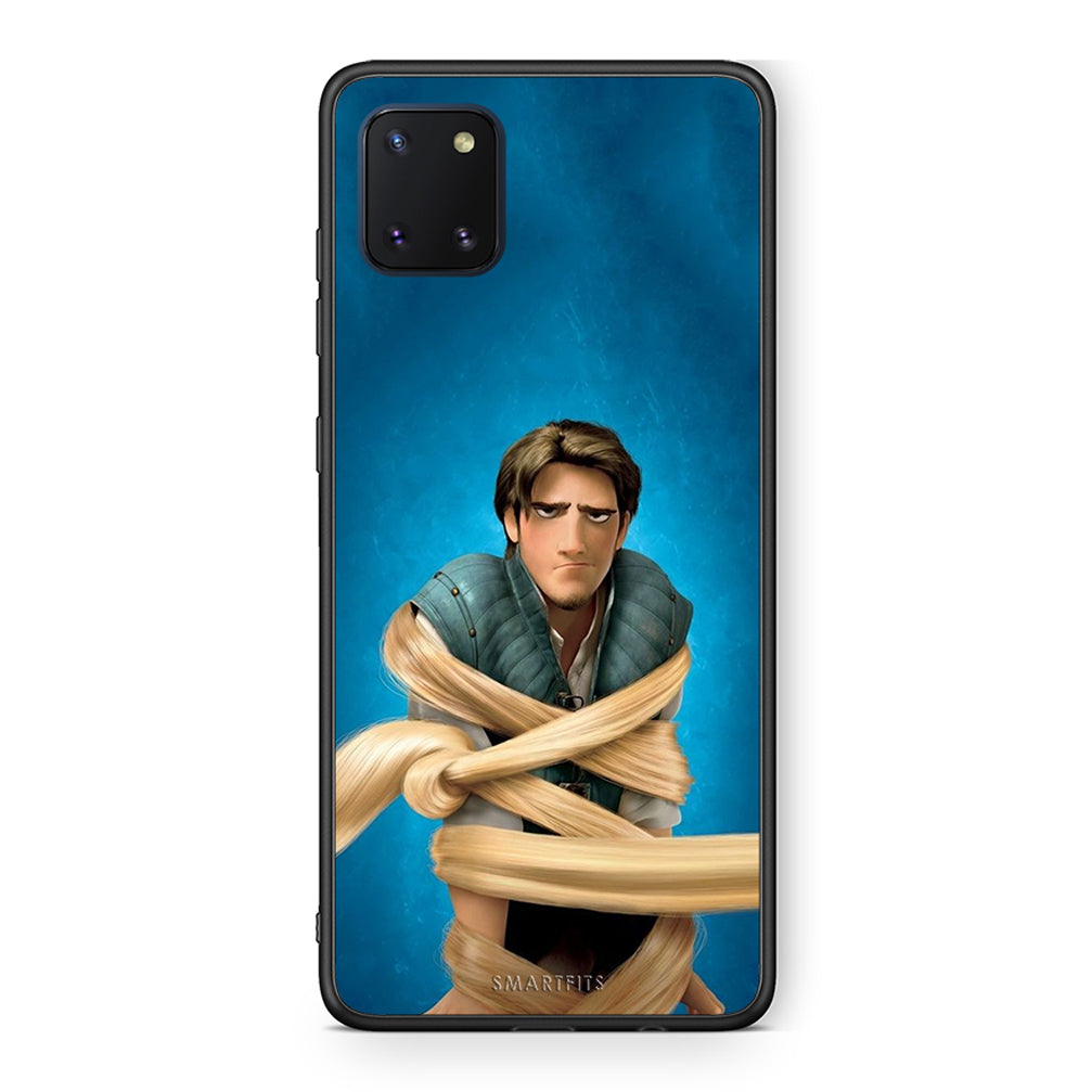 Samsung Note 10 Lite Tangled 1 Θήκη Αγίου Βαλεντίνου από τη Smartfits με σχέδιο στο πίσω μέρος και μαύρο περίβλημα | Smartphone case with colorful back and black bezels by Smartfits
