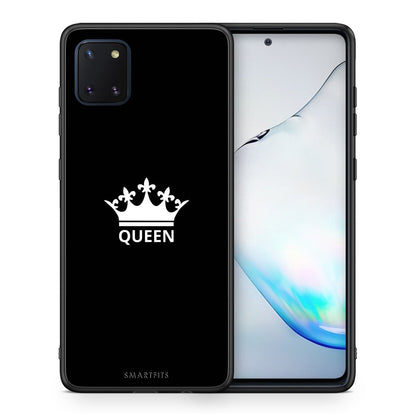 Θήκη Samsung Note 10 Lite Queen Valentine από τη Smartfits με σχέδιο στο πίσω μέρος και μαύρο περίβλημα | Samsung Note 10 Lite Queen Valentine case with colorful back and black bezels