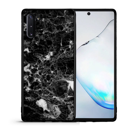 Θήκη Samsung Note 10 Male Marble από τη Smartfits με σχέδιο στο πίσω μέρος και μαύρο περίβλημα | Samsung Note 10 Male Marble case with colorful back and black bezels