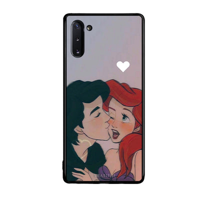 Samsung Note 10 Mermaid Love Θήκη Αγίου Βαλεντίνου από τη Smartfits με σχέδιο στο πίσω μέρος και μαύρο περίβλημα | Smartphone case with colorful back and black bezels by Smartfits