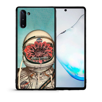 Θήκη Samsung Note 10 Nasa Bloom από τη Smartfits με σχέδιο στο πίσω μέρος και μαύρο περίβλημα | Samsung Note 10 Nasa Bloom case with colorful back and black bezels