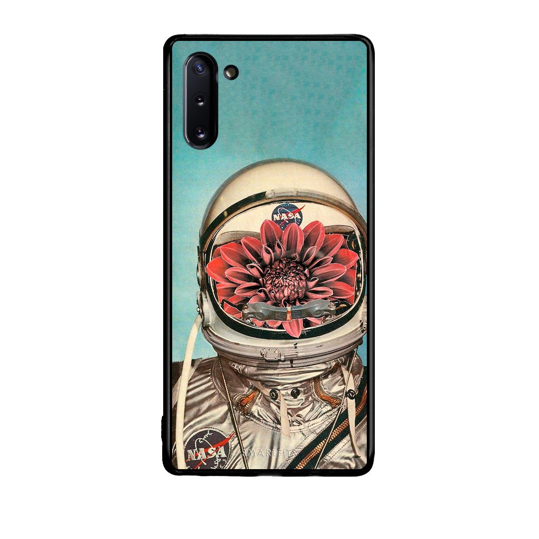 Samsung Note 10 Nasa Bloom θήκη από τη Smartfits με σχέδιο στο πίσω μέρος και μαύρο περίβλημα | Smartphone case with colorful back and black bezels by Smartfits