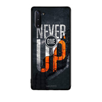 Thumbnail for Samsung Note 10 Never Give Up Θήκη Αγίου Βαλεντίνου από τη Smartfits με σχέδιο στο πίσω μέρος και μαύρο περίβλημα | Smartphone case with colorful back and black bezels by Smartfits