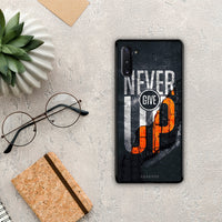 Thumbnail for Never Give Up - Samsung Galaxy Note 10 θήκη