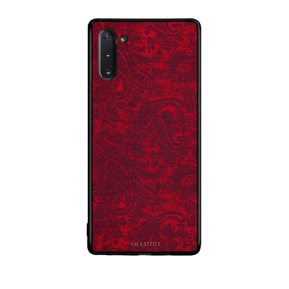 Samsung Note 10 Paisley Cashmere θήκη από τη Smartfits με σχέδιο στο πίσω μέρος και μαύρο περίβλημα | Smartphone case with colorful back and black bezels by Smartfits