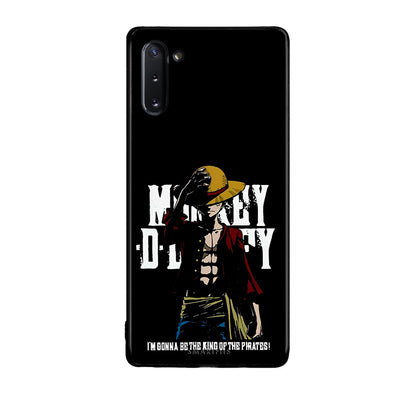 Samsung Note 10 Pirate King θήκη από τη Smartfits με σχέδιο στο πίσω μέρος και μαύρο περίβλημα | Smartphone case with colorful back and black bezels by Smartfits