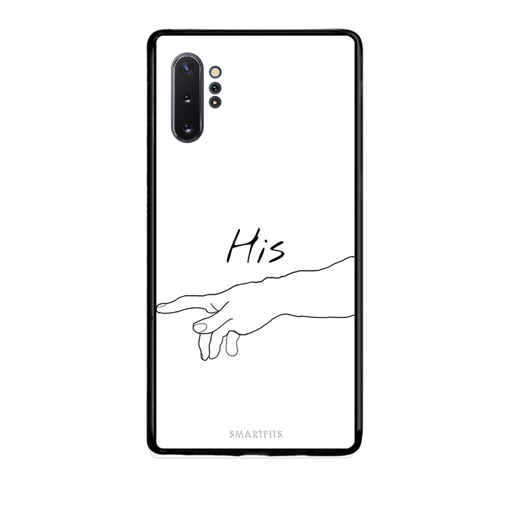 Samsung Note 10+ Aeshetic Love 2 Θήκη Αγίου Βαλεντίνου από τη Smartfits με σχέδιο στο πίσω μέρος και μαύρο περίβλημα | Smartphone case with colorful back and black bezels by Smartfits