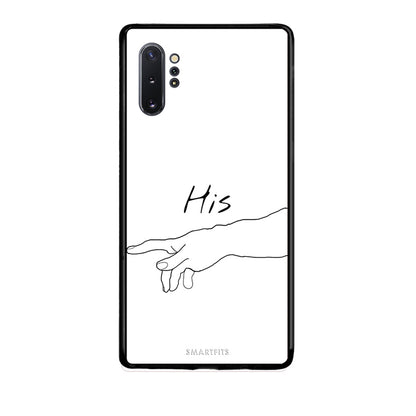 Samsung Note 10+ Aeshetic Love 2 Θήκη Αγίου Βαλεντίνου από τη Smartfits με σχέδιο στο πίσω μέρος και μαύρο περίβλημα | Smartphone case with colorful back and black bezels by Smartfits