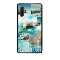 Thumbnail for Samsung Note 10+ Aesthetic Summer Θήκη από τη Smartfits με σχέδιο στο πίσω μέρος και μαύρο περίβλημα | Smartphone case with colorful back and black bezels by Smartfits
