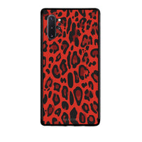 Thumbnail for 4 - Samsung Note 10+ Red Leopard Animal case, cover, bumper