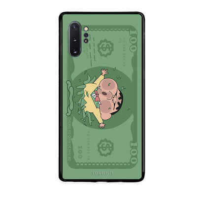 Samsung Note 10+ Big Money Θήκη Αγίου Βαλεντίνου από τη Smartfits με σχέδιο στο πίσω μέρος και μαύρο περίβλημα | Smartphone case with colorful back and black bezels by Smartfits