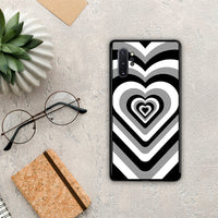 Thumbnail for Black Hearts - Samsung Galaxy Note 10+ θήκη