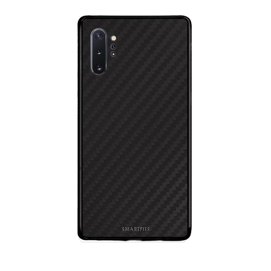Samsung Note 10+ Carbon Black θήκη από τη Smartfits με σχέδιο στο πίσω μέρος και μαύρο περίβλημα | Smartphone case with colorful back and black bezels by Smartfits