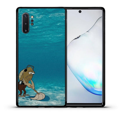 Θήκη Samsung Note 10+ Clean The Ocean από τη Smartfits με σχέδιο στο πίσω μέρος και μαύρο περίβλημα | Samsung Note 10+ Clean The Ocean case with colorful back and black bezels