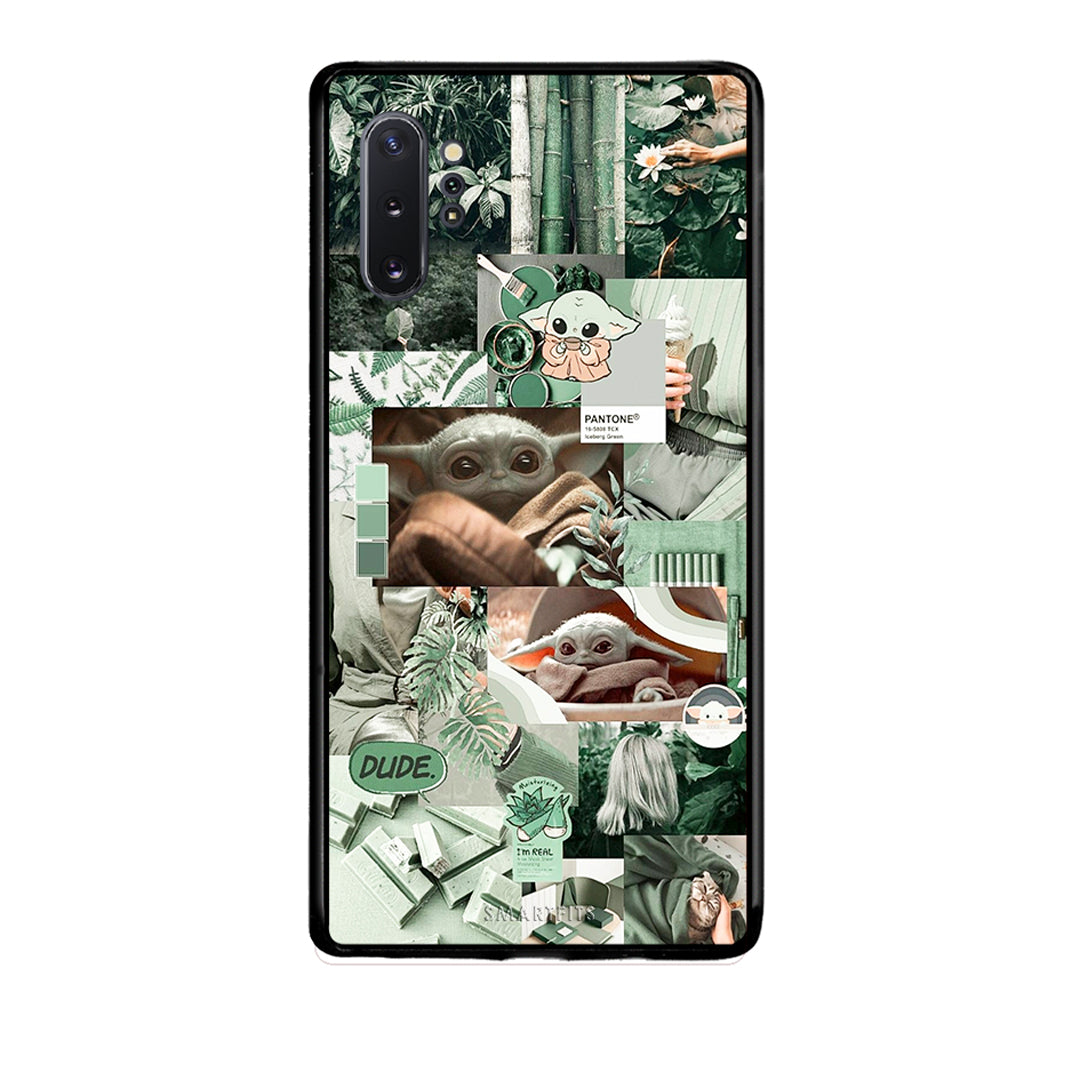 Samsung Note 10+ Collage Dude Θήκη Αγίου Βαλεντίνου από τη Smartfits με σχέδιο στο πίσω μέρος και μαύρο περίβλημα | Smartphone case with colorful back and black bezels by Smartfits