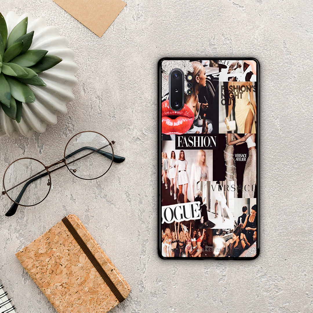 Collage Fashion - Samsung Galaxy Note 10+ θήκη