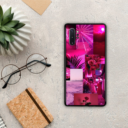 Collage Red Roses - Samsung Galaxy Note 10+ θήκη