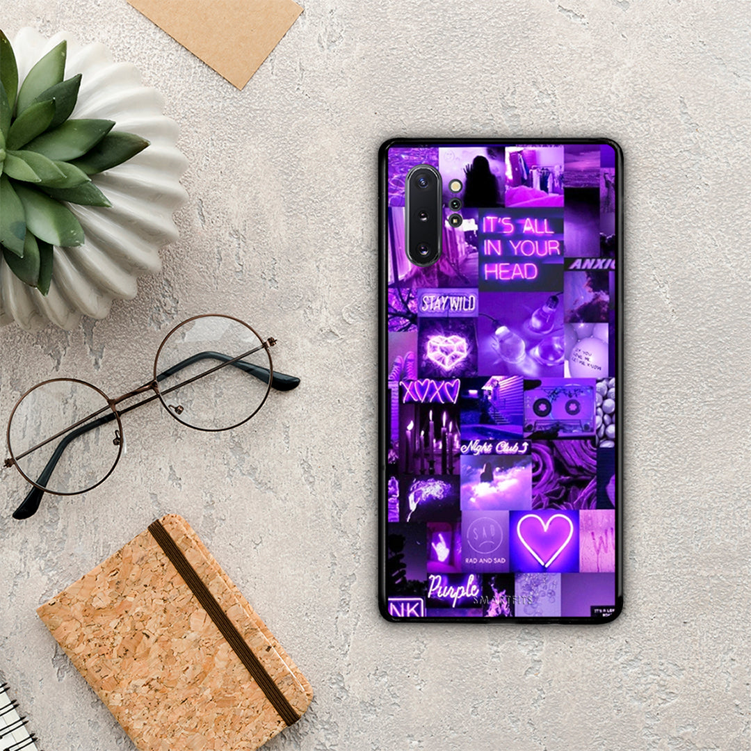 Collage Stay Wild - Samsung Galaxy Note 10+ θήκη