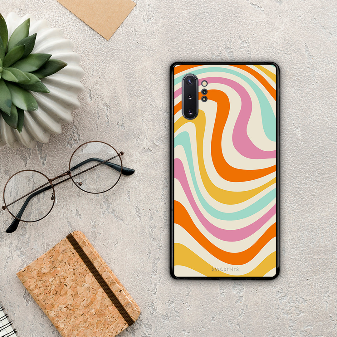 Colourful Waves - Samsung Galaxy Note 10+ θήκη