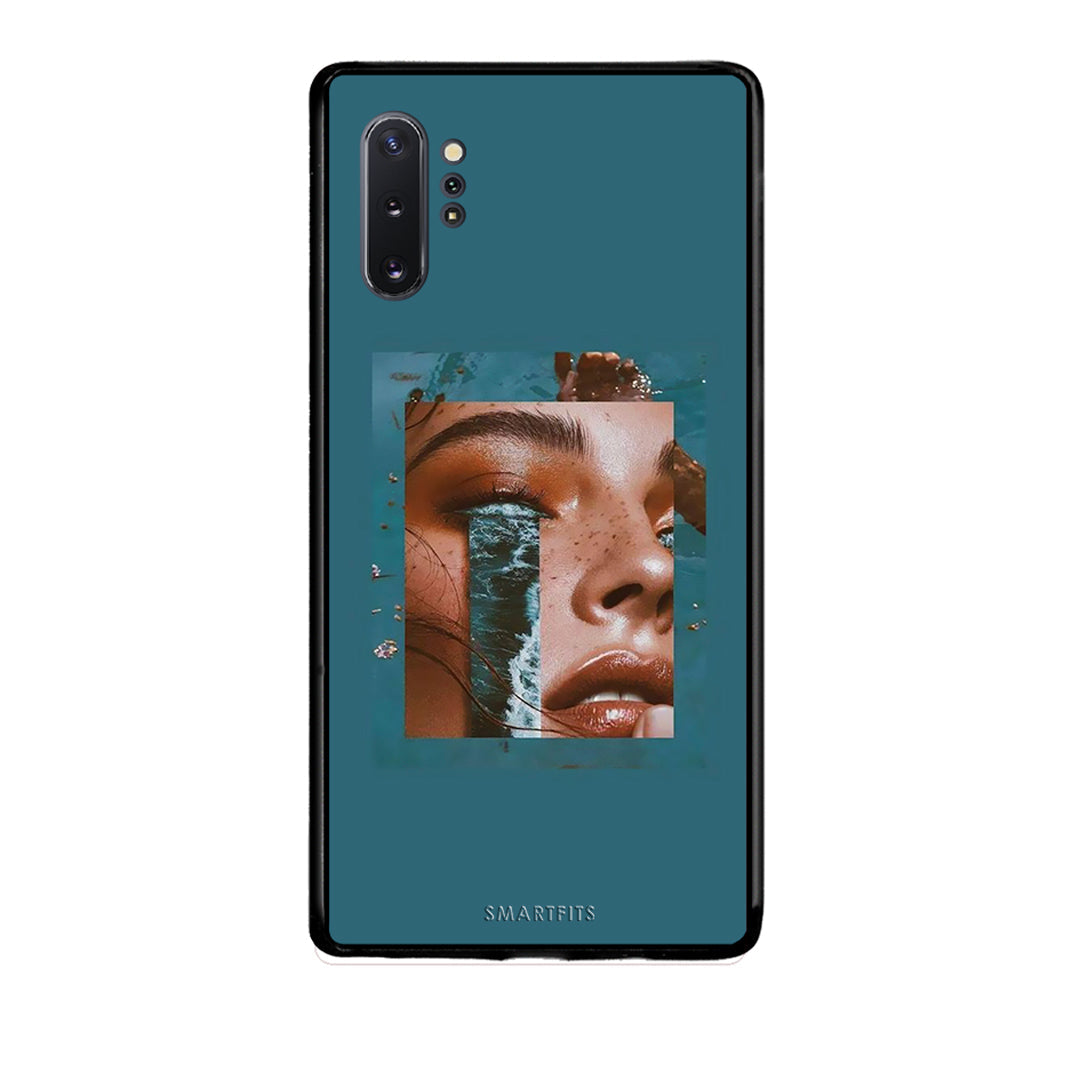 Samsung Note 10+ Cry An Ocean θήκη από τη Smartfits με σχέδιο στο πίσω μέρος και μαύρο περίβλημα | Smartphone case with colorful back and black bezels by Smartfits