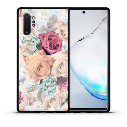 Θήκη Samsung Note 10+ Bouquet Floral από τη Smartfits με σχέδιο στο πίσω μέρος και μαύρο περίβλημα | Samsung Note 10+ Bouquet Floral case with colorful back and black bezels