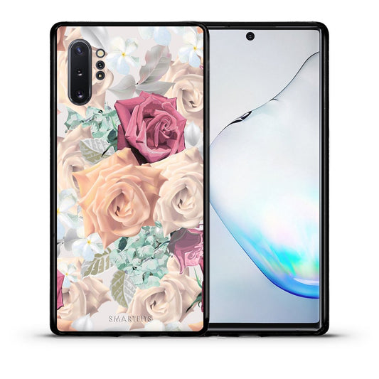 Θήκη Samsung Note 10+ Bouquet Floral από τη Smartfits με σχέδιο στο πίσω μέρος και μαύρο περίβλημα | Samsung Note 10+ Bouquet Floral case with colorful back and black bezels