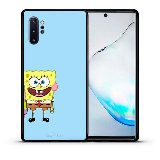 Θήκη Samsung Note 10+ Friends Bob από τη Smartfits με σχέδιο στο πίσω μέρος και μαύρο περίβλημα | Samsung Note 10+ Friends Bob case with colorful back and black bezels