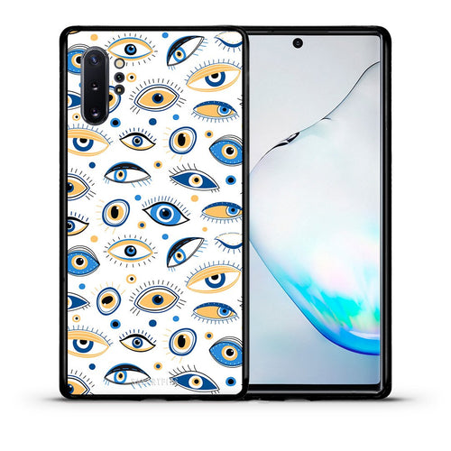 Θήκη Samsung Note 10+ Ftou Ftou από τη Smartfits με σχέδιο στο πίσω μέρος και μαύρο περίβλημα | Samsung Note 10+ Ftou Ftou case with colorful back and black bezels