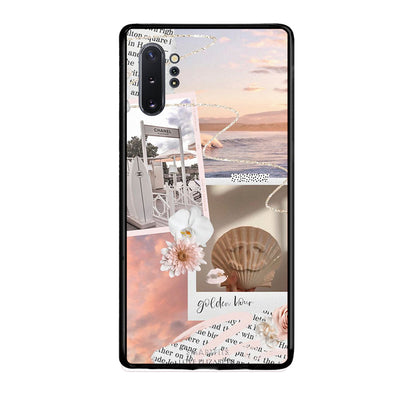 Samsung Note 10+ Golden Hour Θήκη Αγίου Βαλεντίνου από τη Smartfits με σχέδιο στο πίσω μέρος και μαύρο περίβλημα | Smartphone case with colorful back and black bezels by Smartfits