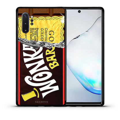 Θήκη Samsung Note 10+ Golden Ticket από τη Smartfits με σχέδιο στο πίσω μέρος και μαύρο περίβλημα | Samsung Note 10+ Golden Ticket case with colorful back and black bezels