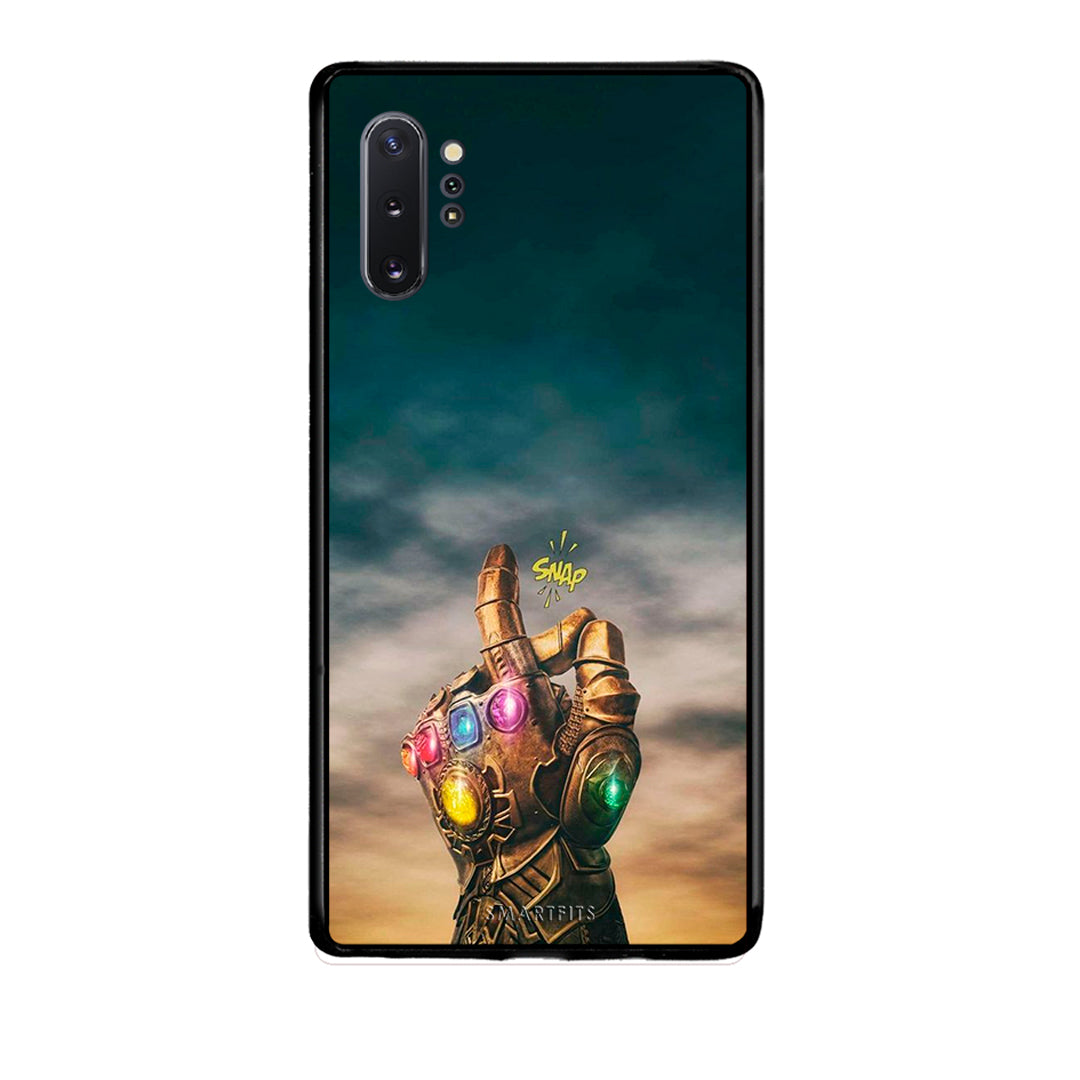 Samsung Note 10+ Infinity Snap θήκη από τη Smartfits με σχέδιο στο πίσω μέρος και μαύρο περίβλημα | Smartphone case with colorful back and black bezels by Smartfits