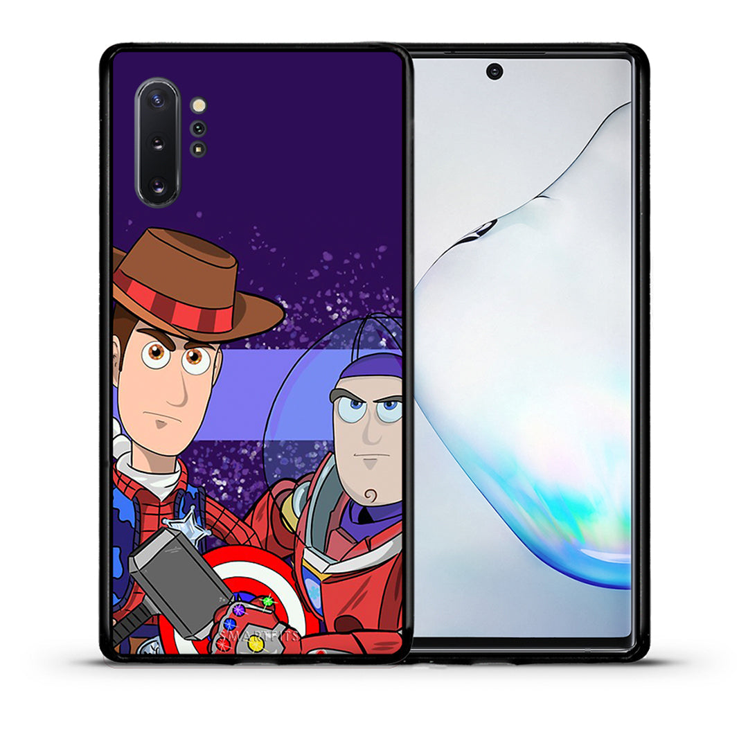 Θήκη Samsung Note 10+ Infinity Story από τη Smartfits με σχέδιο στο πίσω μέρος και μαύρο περίβλημα | Samsung Note 10+ Infinity Story case with colorful back and black bezels